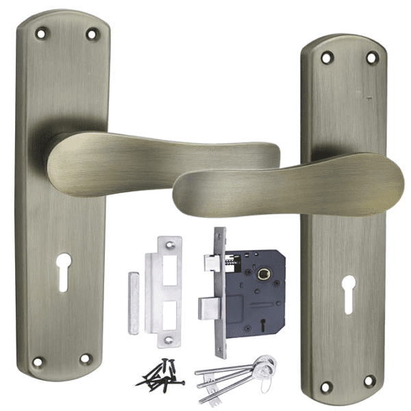 Mortise pair lock