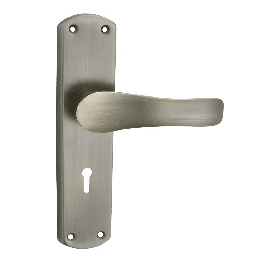 this is secure home brass mortise pair