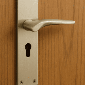 Secure Home Giza Mortise Lock Set with Iron Lock Body & Brass Cylinder – Antique Finish for All Door Types