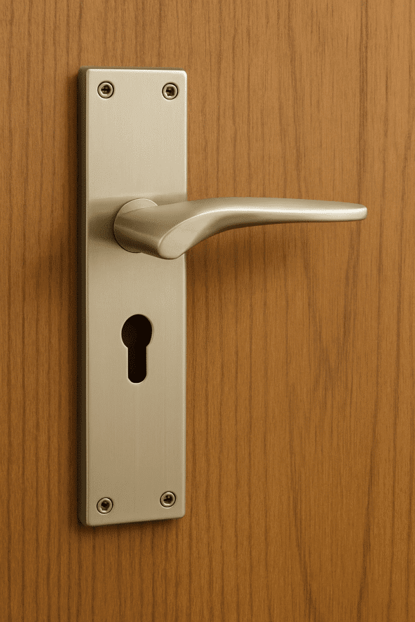 Secure Home Giza Mortise Lock Set with Iron Lock Body & Brass Cylinder – Antique Finish for All Door Types